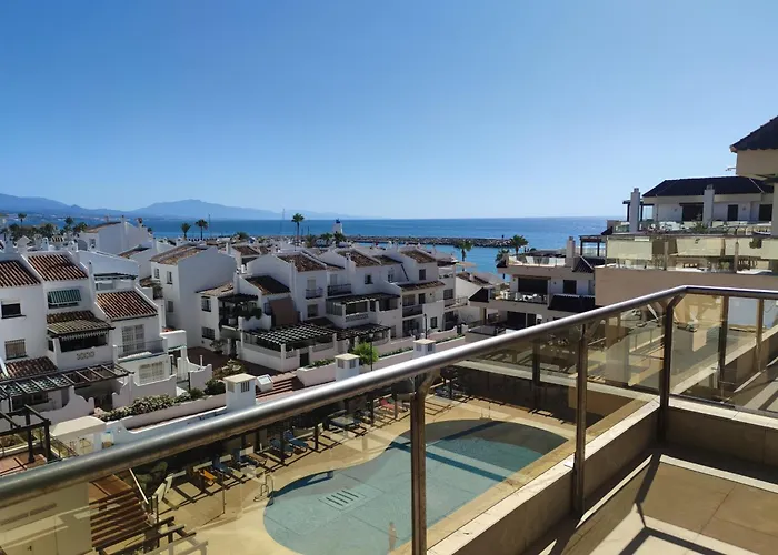 Lovely Apartment With Pool & Sea Views - Marina Del Castillo 2129
